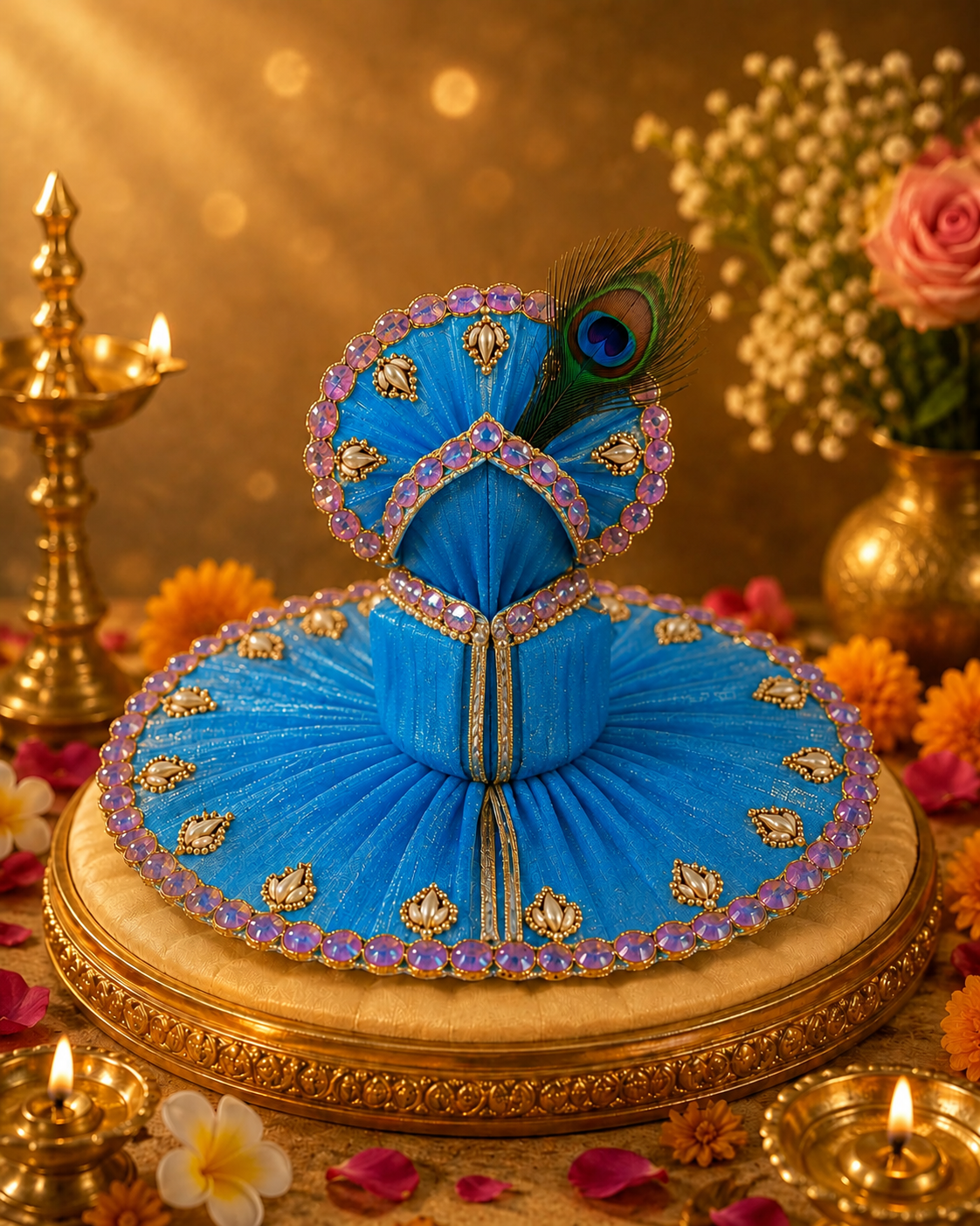 Premium Quality Designer Laddu Gopal Dress