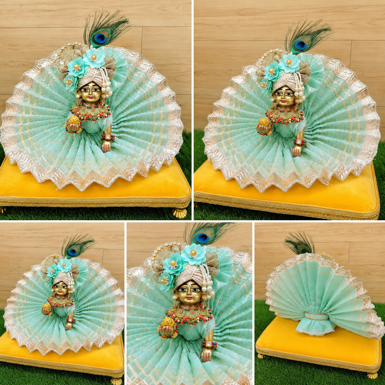 Janmashtami Special Laddu Gopal Poshak with Designer Mukut