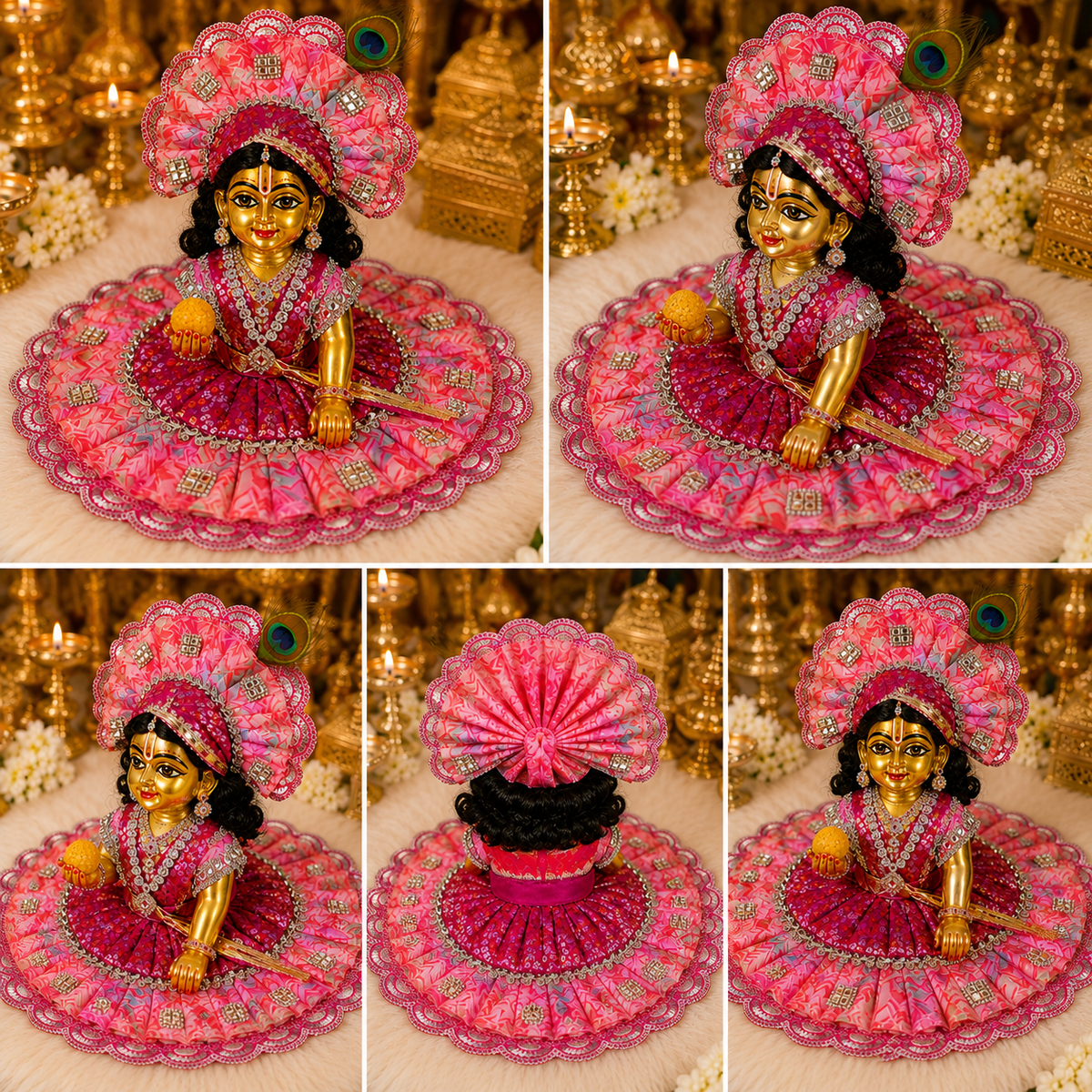 Laddu Gopal Ji Designer Poshak